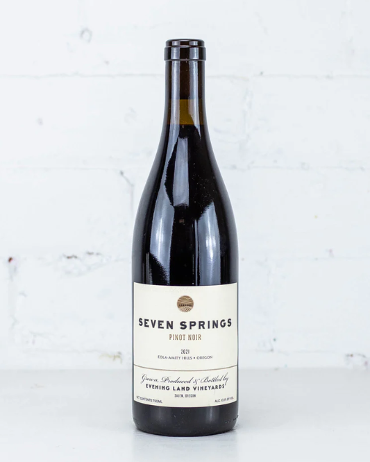 2021 Evening Land - Seven Springs Pinot Noir 750ml – SESSIONS AT ARDEN